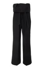 Jil Sander Frederick Folded Wool-crepe Straight-leg Pants