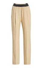 Loulou Studio Takaroa Pleated Twill Pants