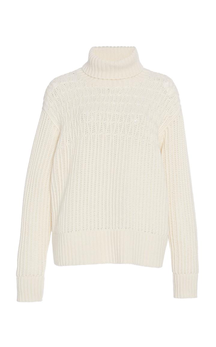 Moda Operandi Agnona Smocked Cashmere Sweater