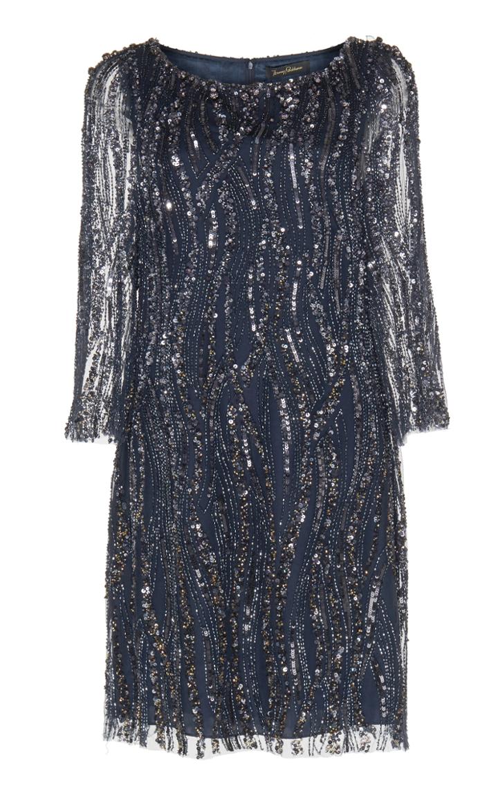 Jenny Packham Blaise Sequin Mini Dress