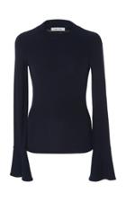 Getting Back To Square One Ribbed Jersey Top