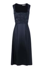 Moda Operandi Hanna Fiedler Gustav Woven-silk Midi Dress