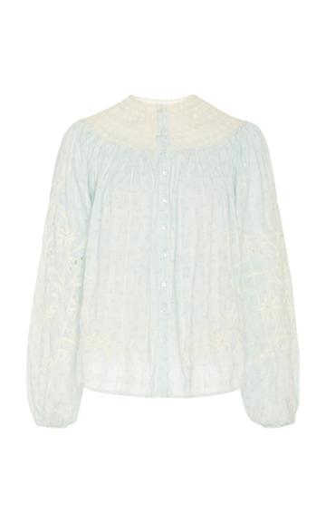 Loveshackfancy Tommy Cotton Billow Top