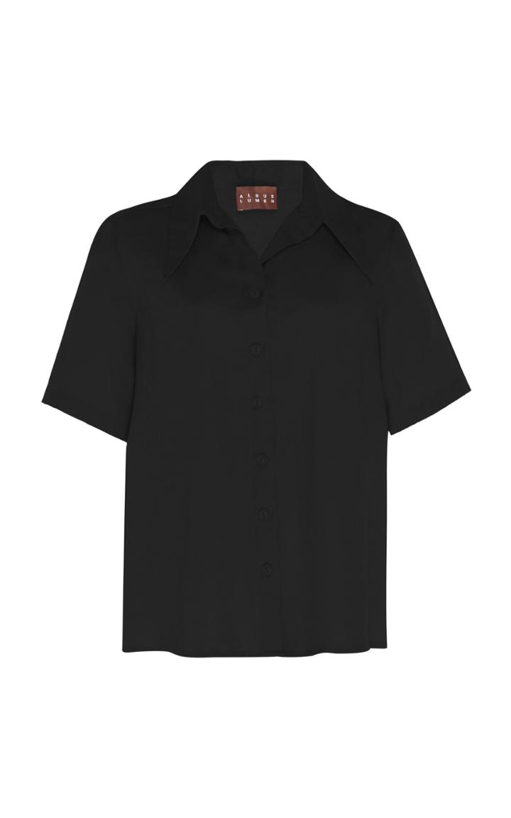 Albus Lumen Agaso Short Sleeve Linen Shirt
