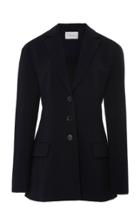 Carolina Herrera Drop Shoulder Wool Blazer