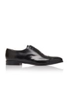 Prada Cap-toe Leather Dress Shoes