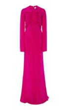 Cushnie Et Ochs Jette Silk Keyhole Gown