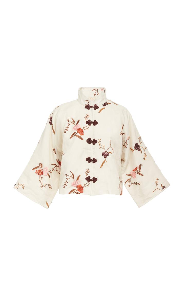Bytimo Mandarin Organza Jacket