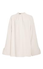 Hensely Texture Micro Fold Neck Tunic