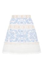 Alexis Anzel Embroidered Mini Skirt