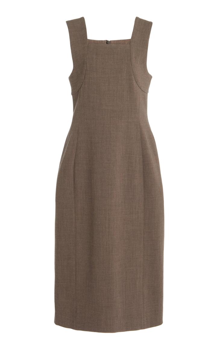 Moda Operandi Low Classic Volume Line Wool-blend Dress
