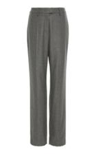 Stella Jean Wool Blend Straight Leg Pants