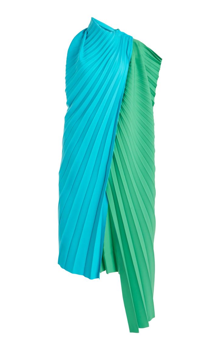 Moda Operandi A.w.a.k.e. Mode Two-tone Crepe Dress