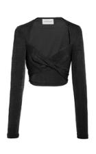 Moda Operandi Significant Other Bambi Lurex Cropped Top