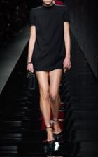 Moda Operandi Versace Crepe Mini Dress
