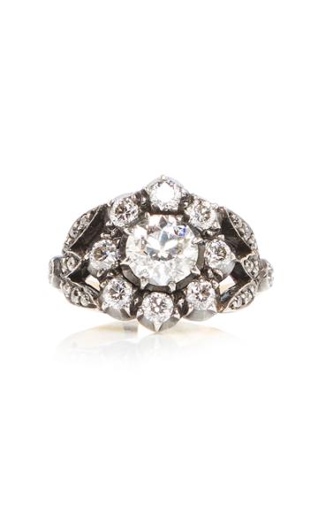 Moira Fine Jewellery Antique Style Diamond Cluster Ring