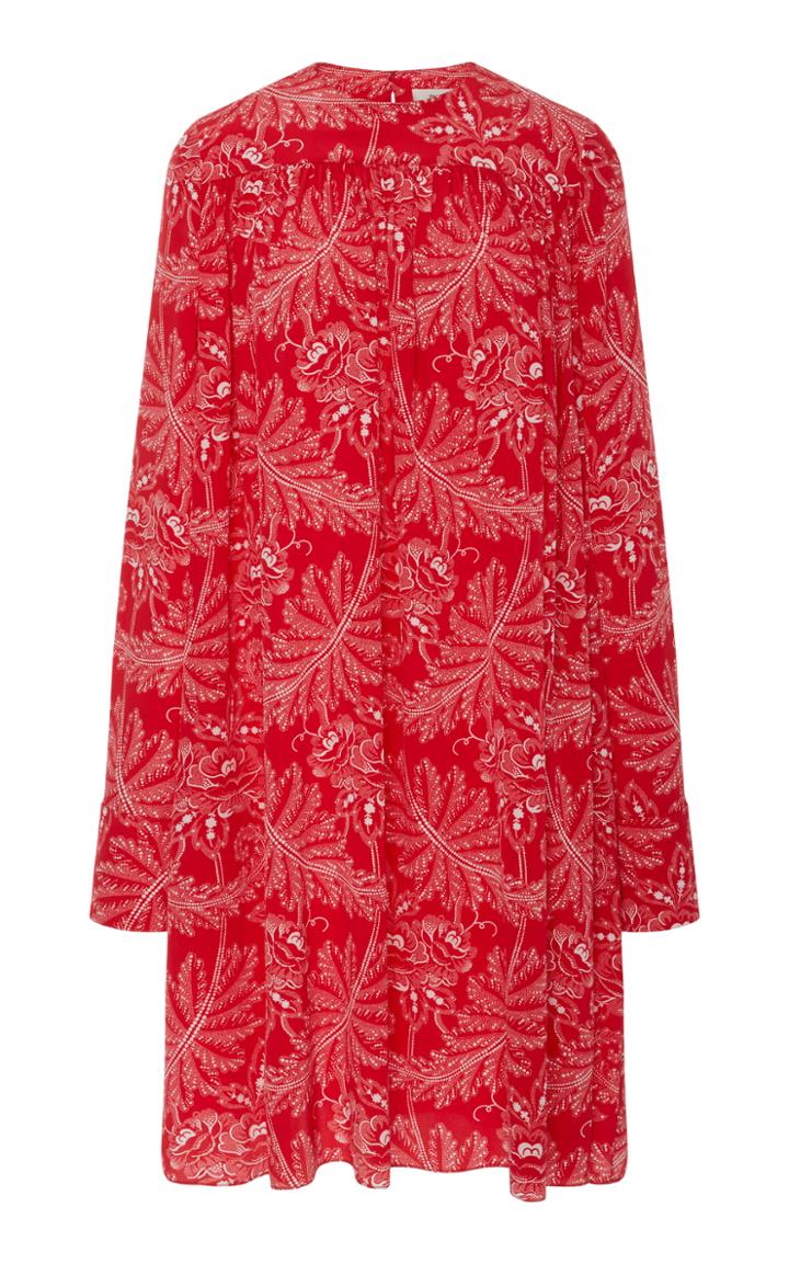 Diane Von Furstenberg Pleated Tent Dress