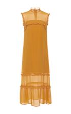 Maison Pre High Neck Sleeveless Dress