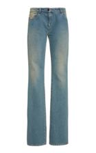 Moda Operandi Michael Kors Collection Monogramed Flared Jeans