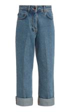 Moda Operandi Philosophy Di Lorenzo Serafini High-rise Cropped Denim Jeans