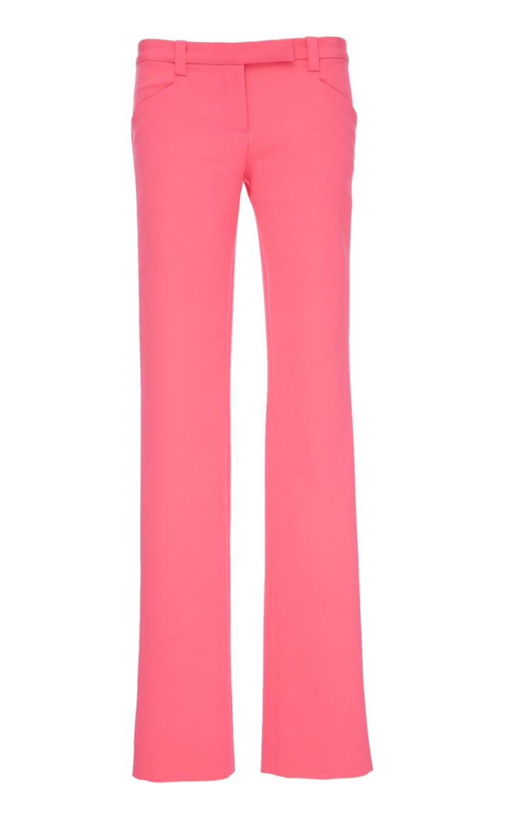Versace Tailored Straight-leg Crepe Pants