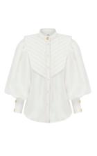 Aje Mimosa Quilted Shirt