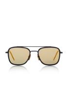 Thom Browne Sun Square-frame Metal Sunglasses