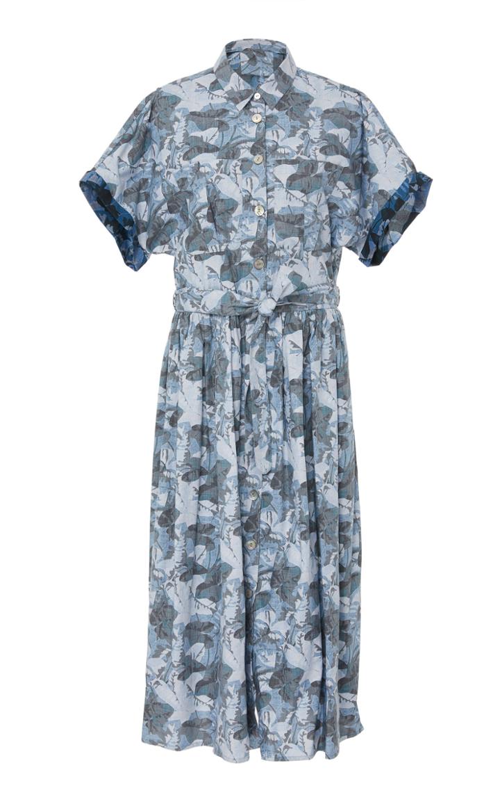 Loup Charmant Pamlico Cotton Midi Shirtdress