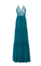 Sachin & Babi Vivien Tiered Tulle Gown