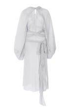 Moda Operandi Maison Margiela Cotton-silk Wrap Dress Size: 38