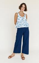 Moda Operandi Ciao Lucia Rocco Sleeveless Blouse With Keyhole Ties