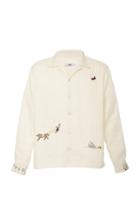 Bode Havana Embroidered Cotton-poplin Shirt