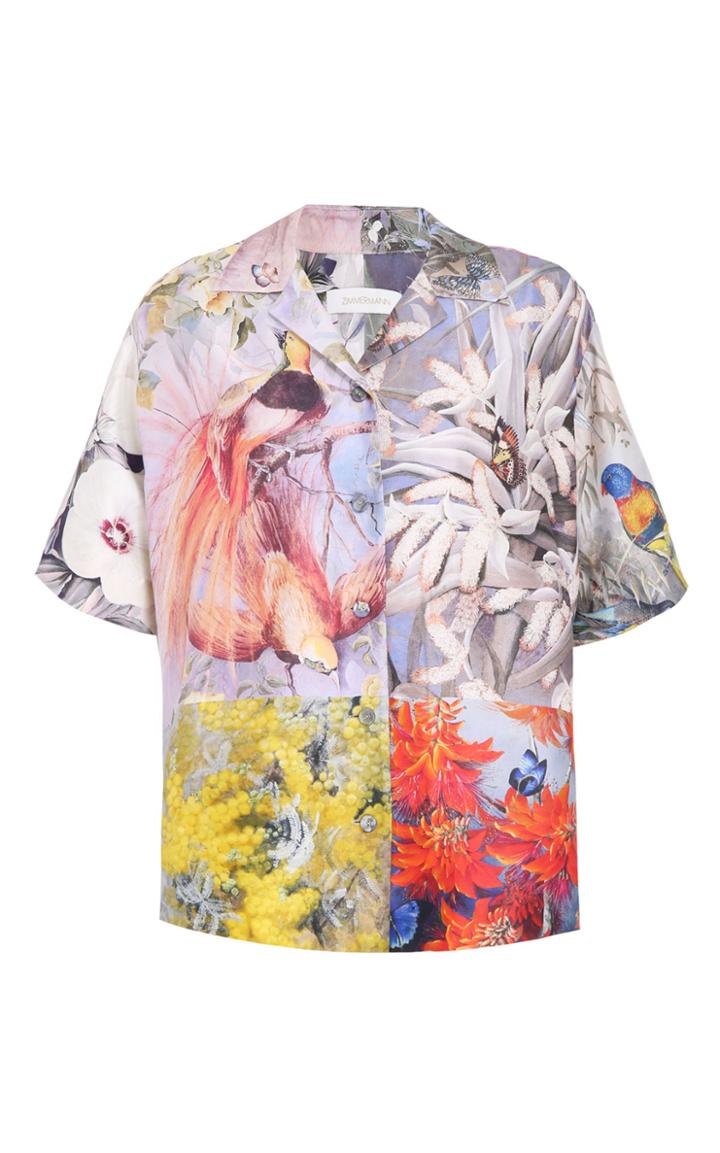 Moda Operandi Zimmermann Botanica Silk Shirt