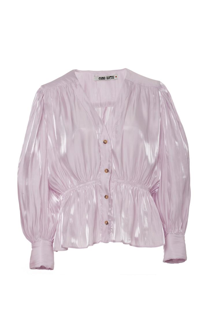 Ciao Lucia Talita Satin Top