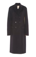 Roksanda Nasha Two-tone Double Breasted Wool-blend Coat