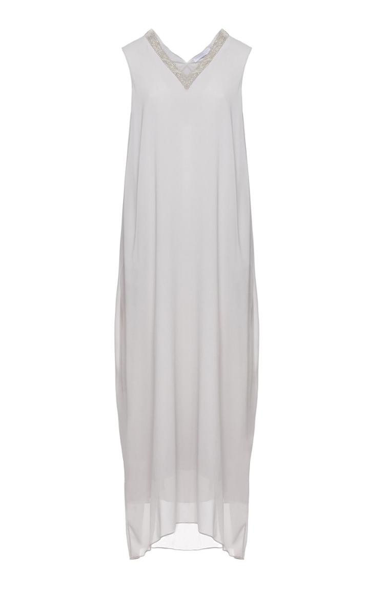 Fabiana Filippi Sleeveless Full Length Dress