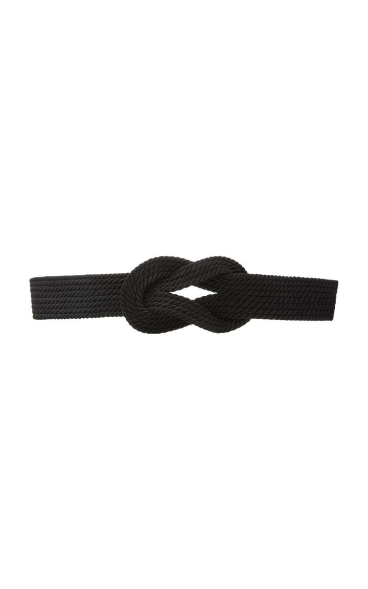Alberta Ferretti Rope Weaved Belt