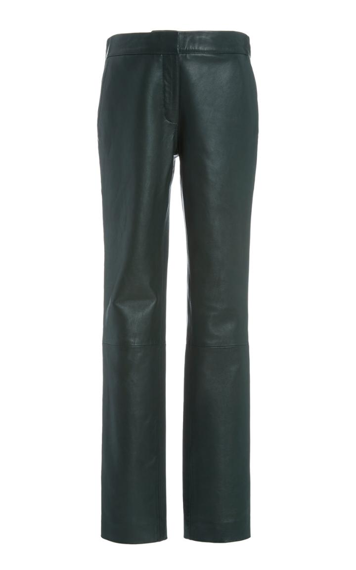Moda Operandi Tory Burch Leather High-rise Pant