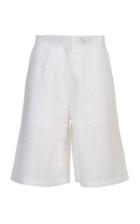 Giuliva Heritage Collection Eyelet Bermuda Shorts