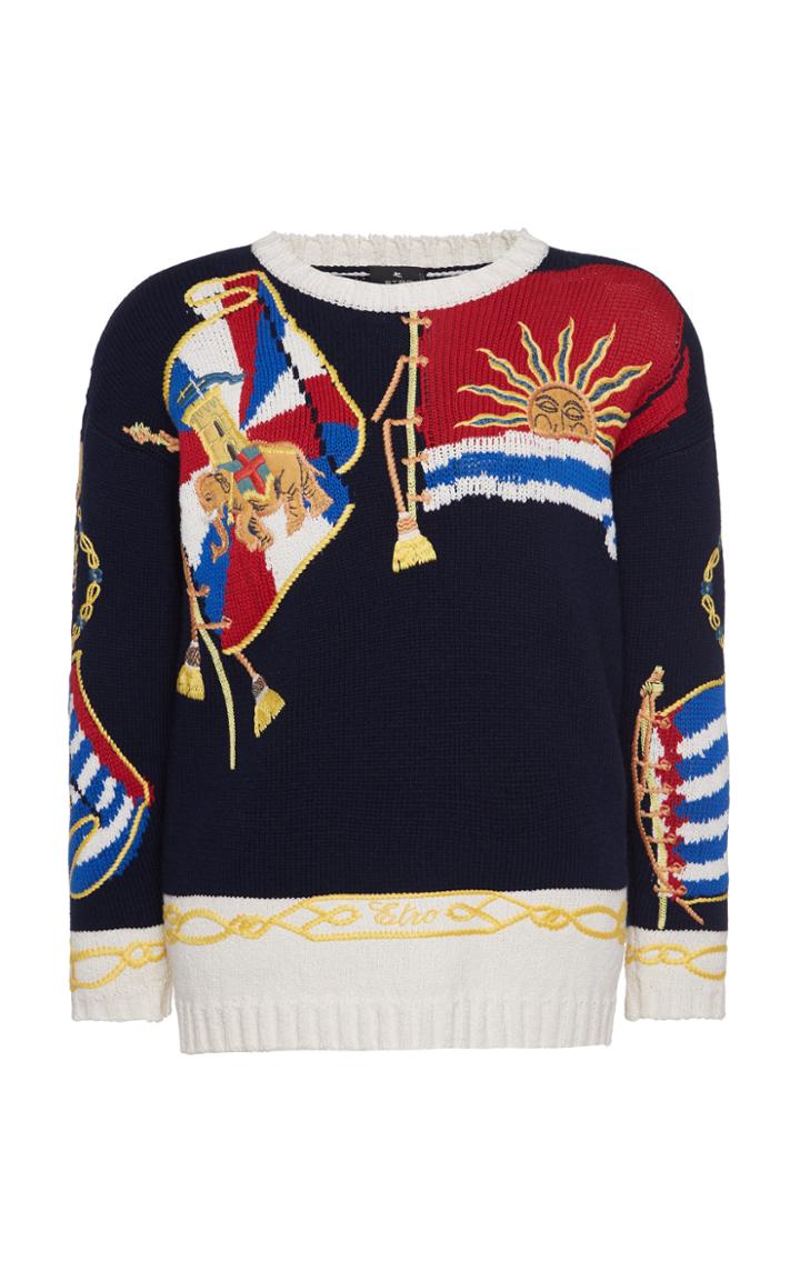 Moda Operandi Etro Intarsia Knit Sweater