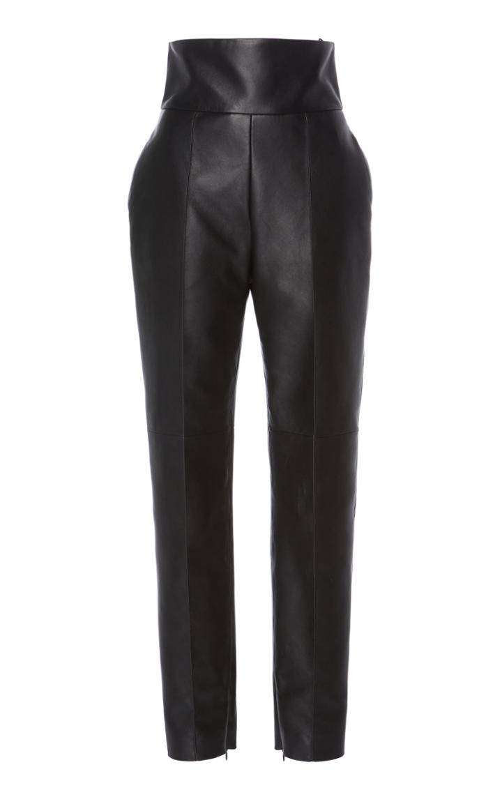 Alexandre Vauthier Skinny High-rise Leather Pants