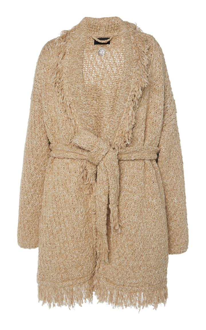Moda Operandi Alanui Embroidered Cotton-blend Cardigan Size: Xs