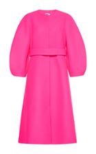 Delpozo Coat With Voluminous Sleeves