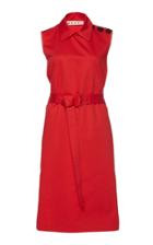 Marni Belted Cotton Dress