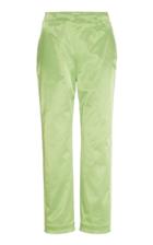 Moda Operandi Staud Mikayel Cropped Satin Slim-leg Pants Size: 0