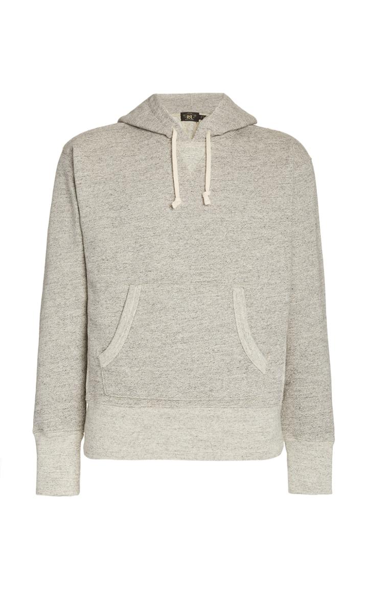 Rrl Cotton-jersey Hooded Sweatshirt