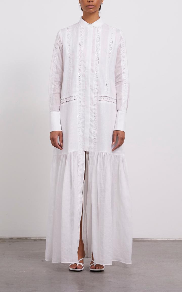 Moda Operandi Joslin Melissa Linen Ramie Maxi Dress