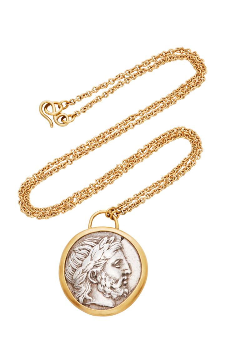 Moda Operandi Eli Halili Antique 22k Gold And Silver Necklace