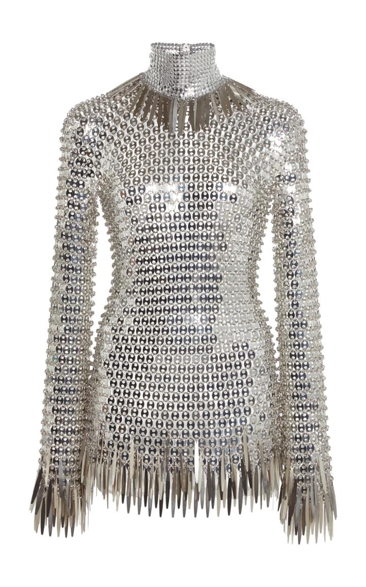 Moda Operandi Paco Rabanne Fringed Chainmail Top