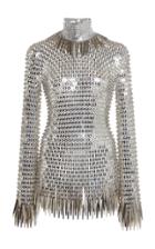 Moda Operandi Paco Rabanne Fringed Chainmail Top